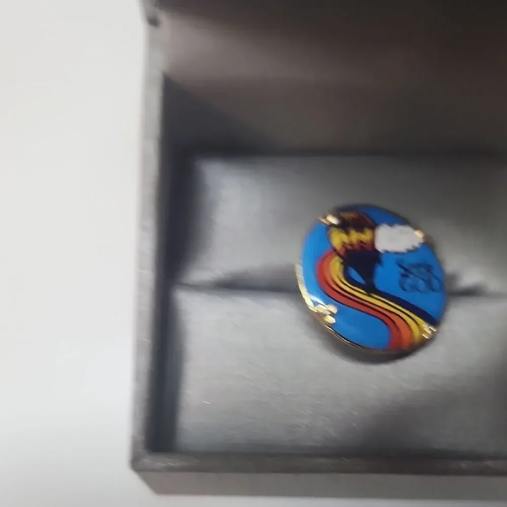 Vintage Seek God Pin Brooch